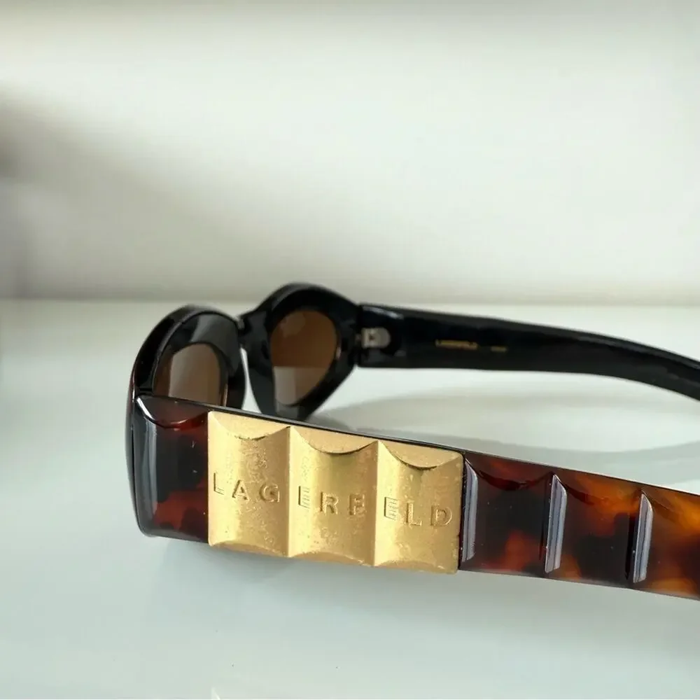 Vintage Karl Lagerfeld women sunglasses Authentic - Picture 3 of 5